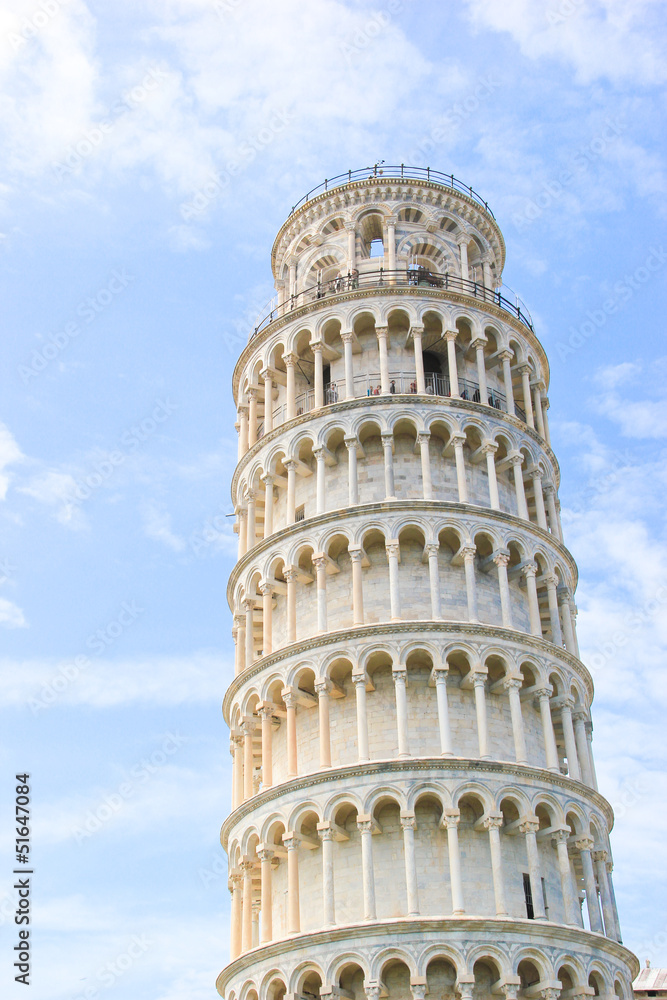 Leaning Tower of Pisa,Tuscany, Italy