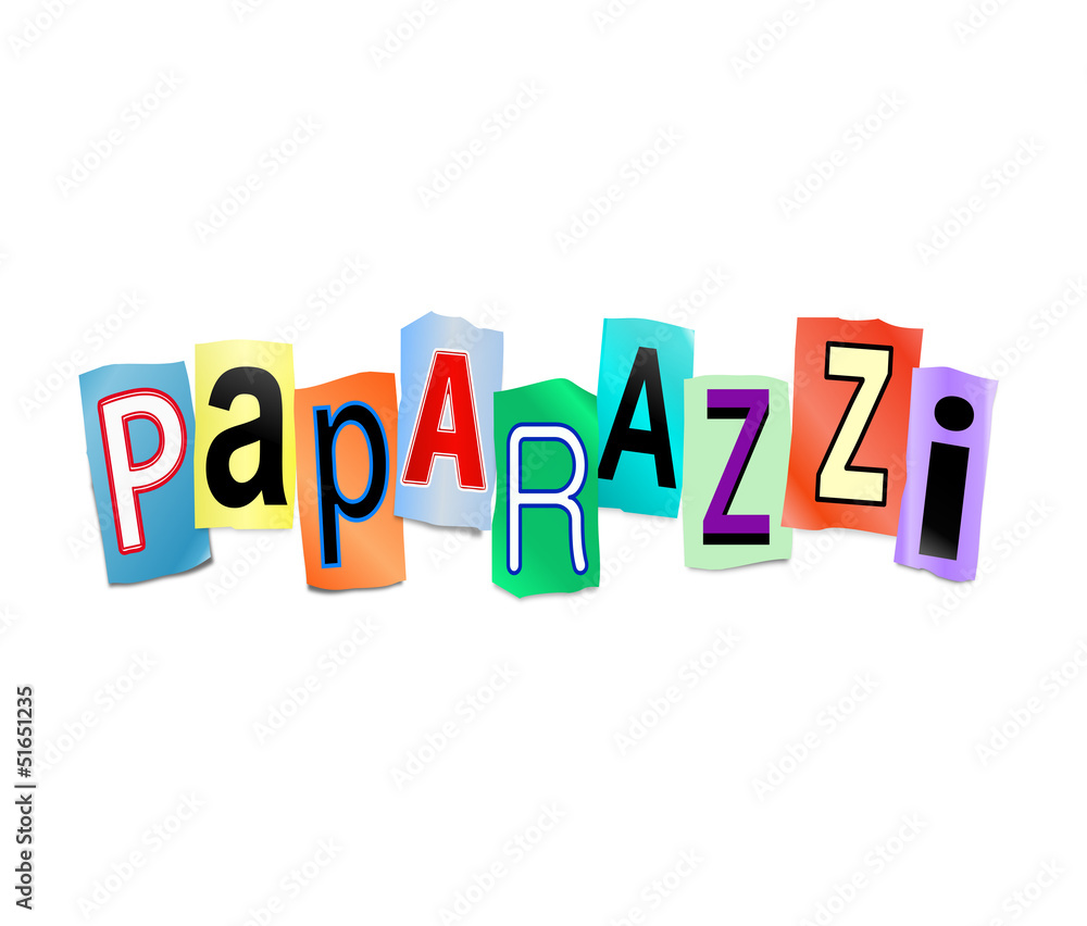 Paparazzi concept. Paparazzi concept.
