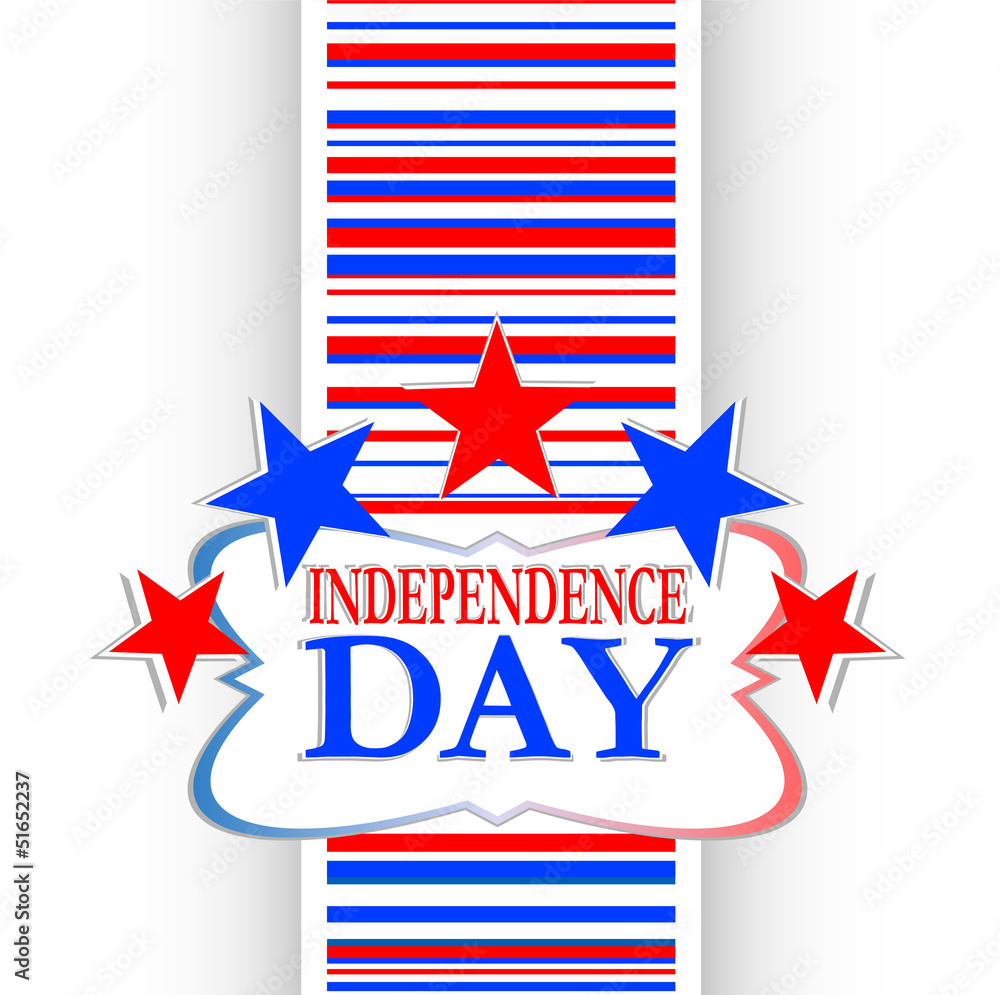 Abstract Usa independence background