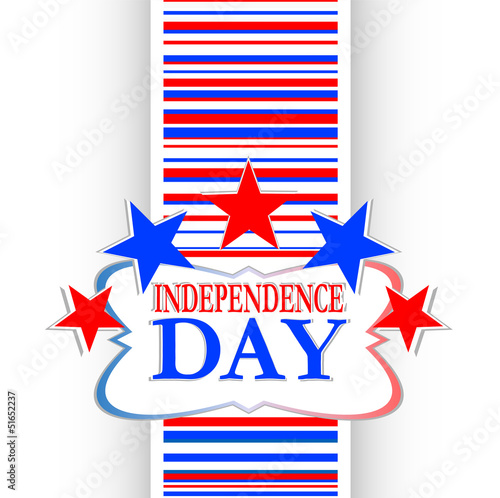 Abstract Usa independence background
