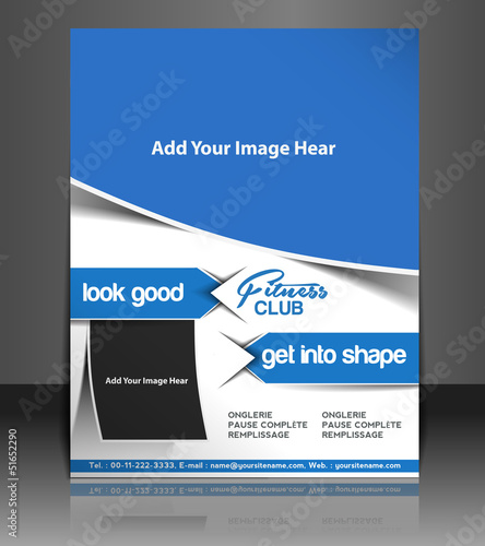 fitness club Poster/flyer design