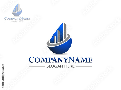 Logo for a real estate company