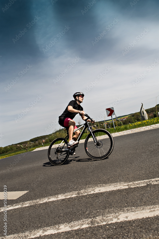 cycling man