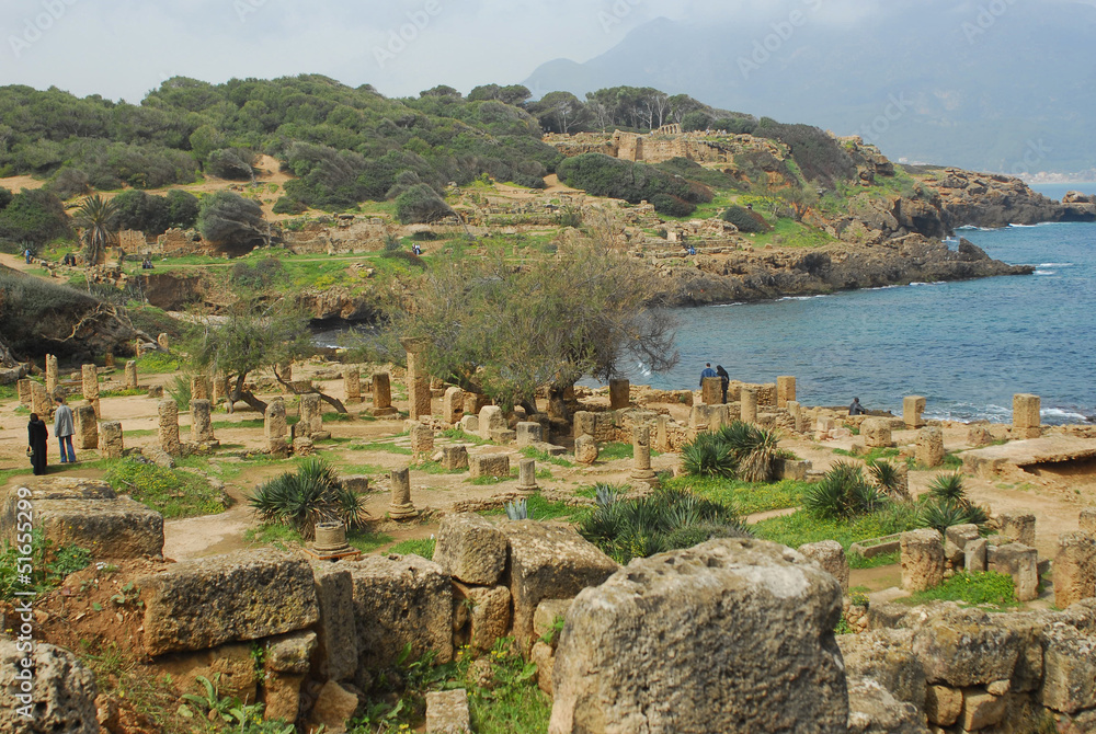 Ruines romaines de Tipaza-Algerie