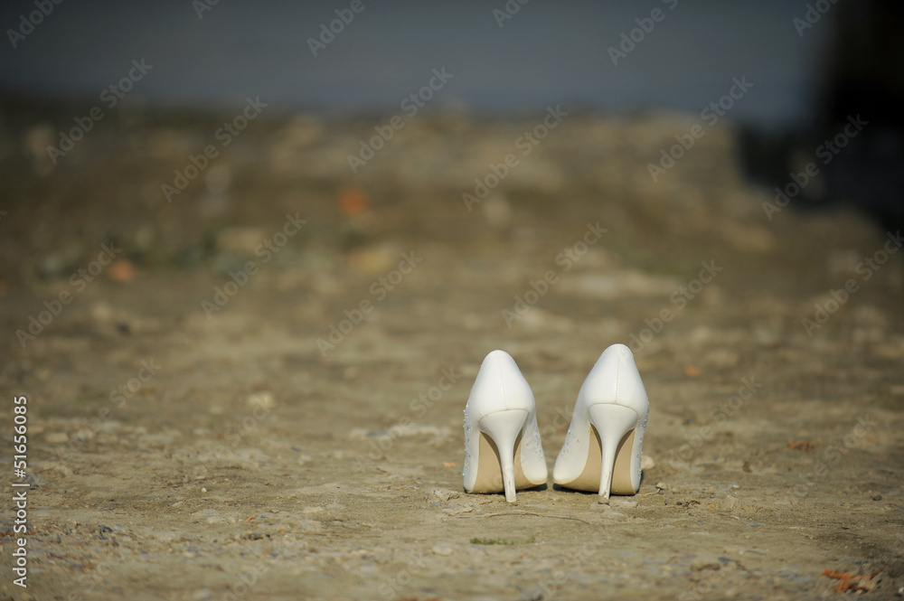 Obraz premium Shoes on Ground