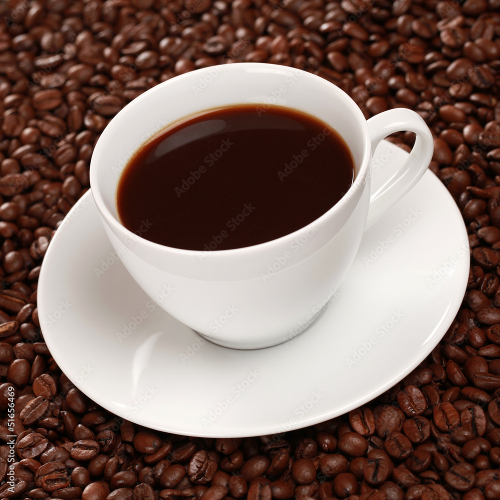 Kaffee in einer Tasse Kaffee in einer Tasse
