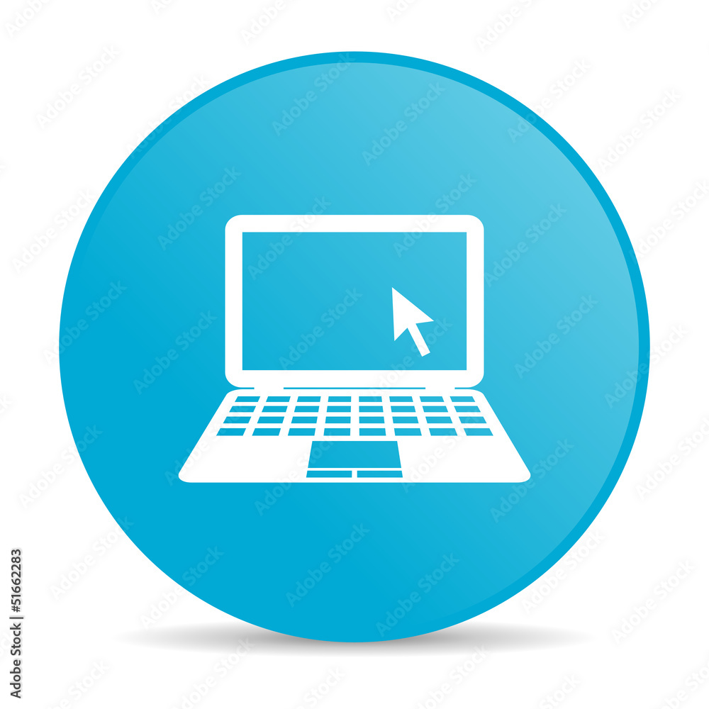 notebook blue circle web glossy icon notebook blue circle web glossy icon
