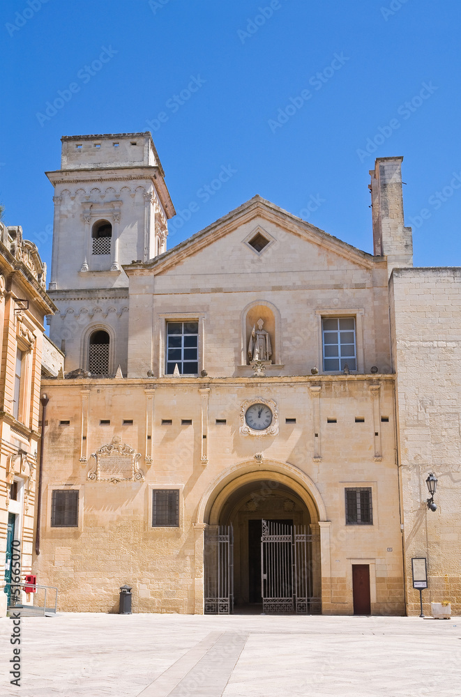 Church of St. Giovanni Evangelista. Lecce. Puglia. Italy.