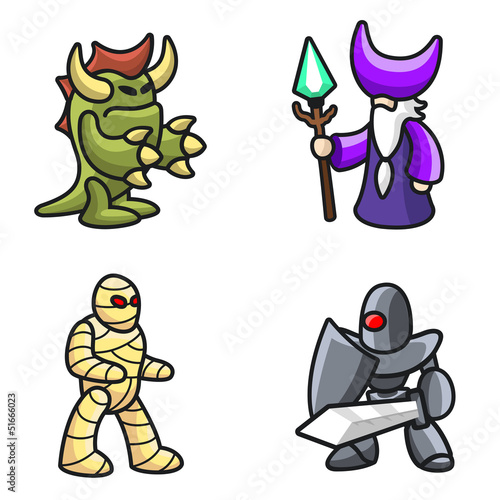 Monster characters