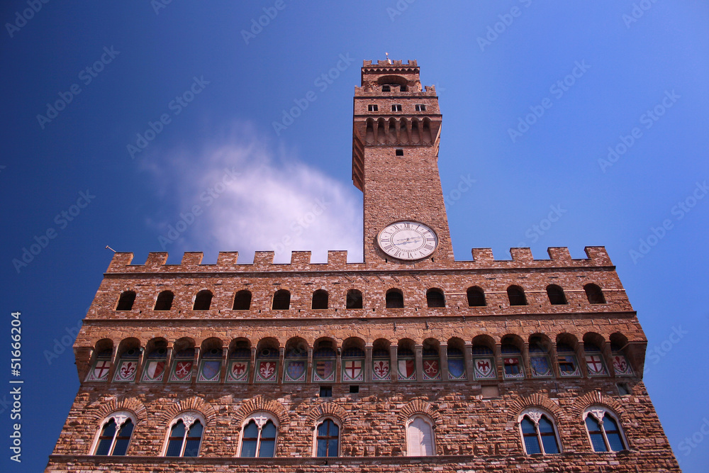 Palazzo Vecchio – Old Palace – in Florence, Italy