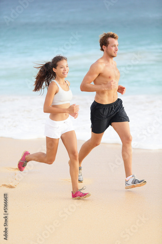 Running couple