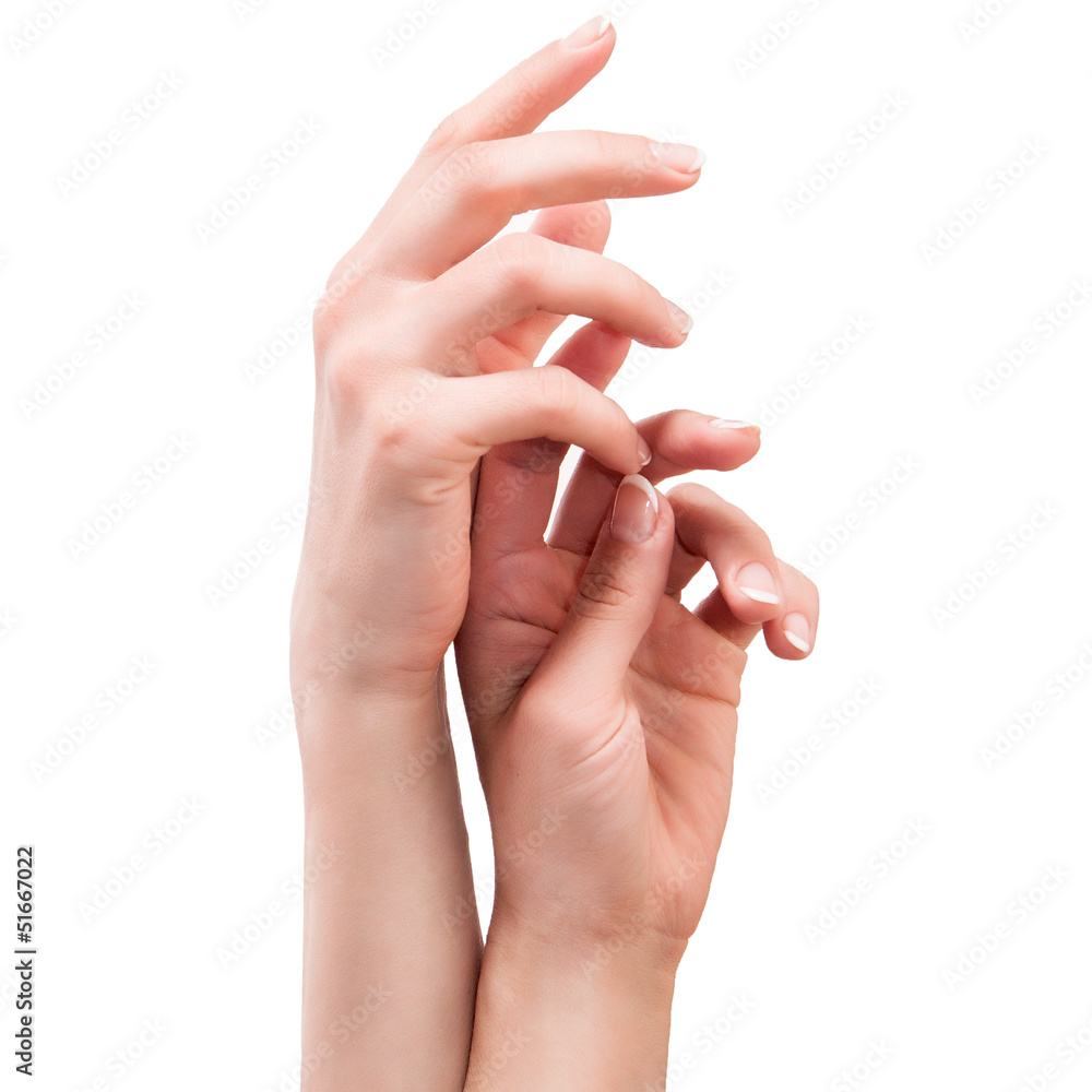 Beautiful female hands