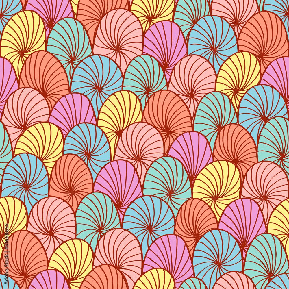 Abstract hand drawn circle seamless Abstract hand drawn circle seamless