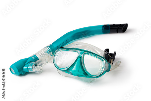 snorkel and mask photo