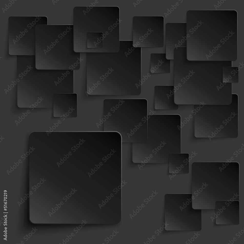 Black tiles abstract vector background eps10 vector illustration