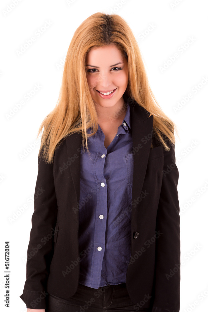 Beautiful blond woman posing Beautiful blond woman posing