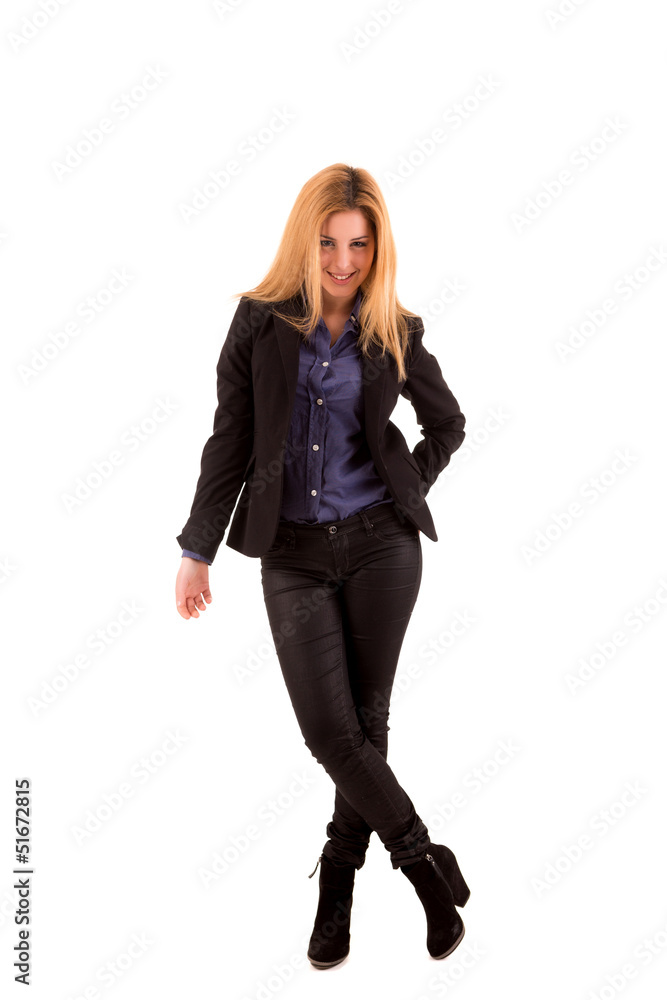 Beautiful blond woman posing Beautiful blond woman posing