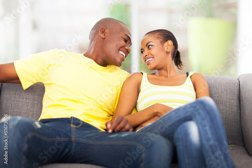 young african american couple