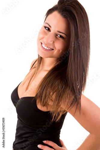 Beautiful woman posing © Trendsetter Images