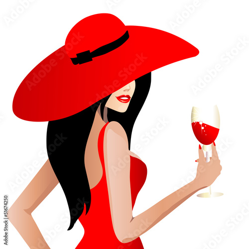 beautiful woman vector