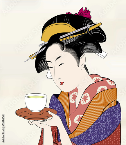 浮世絵　江戸美人画16