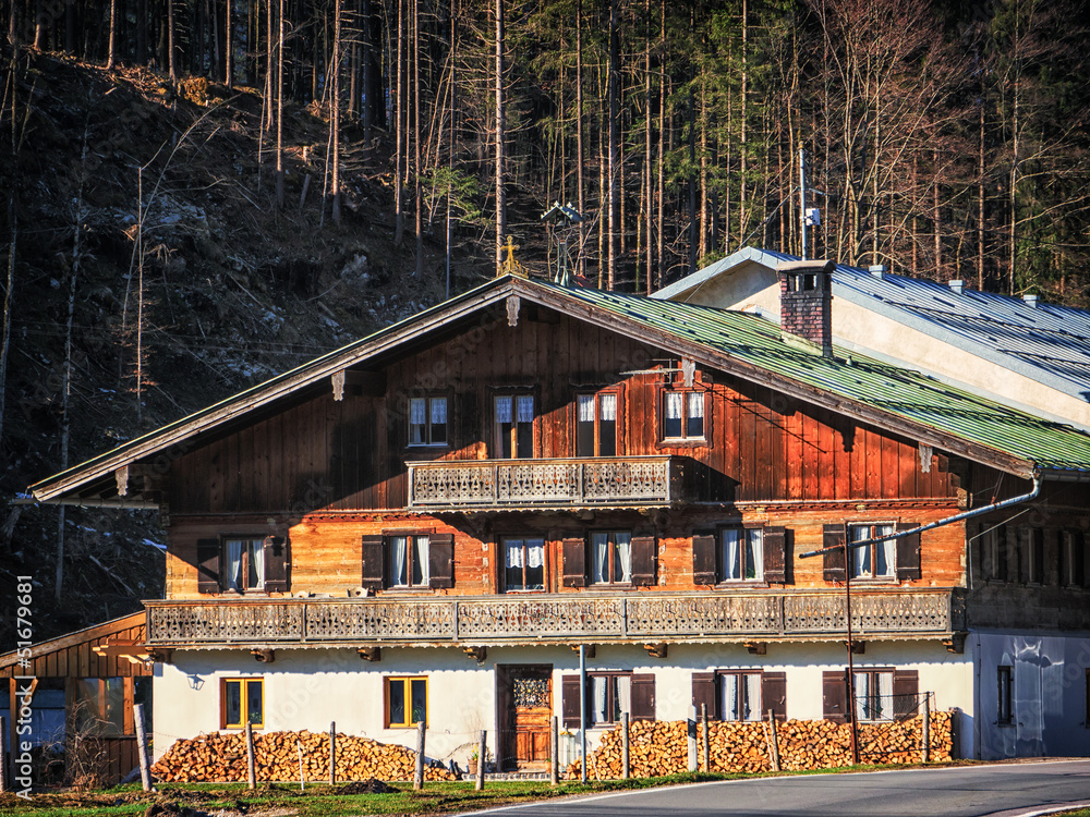 old farmhouse