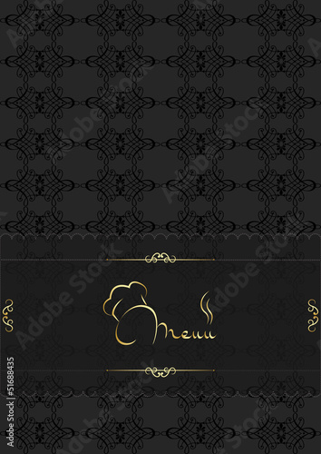 Restaurant menu cover
