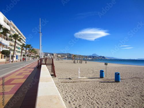 Campello Alicante esplanada y playa photo