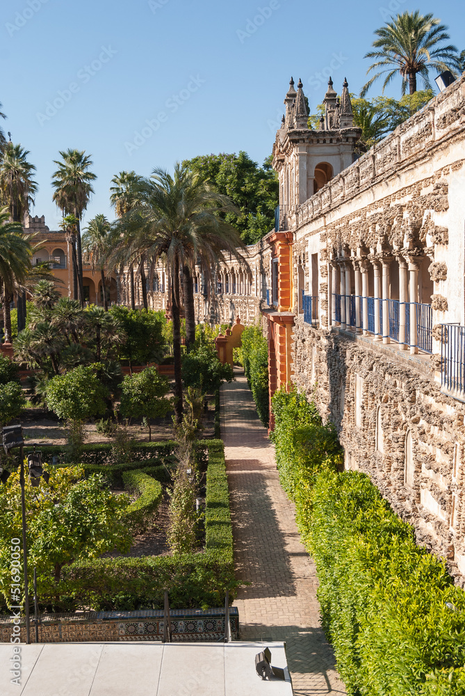 Seville's Alcazar. One of the most incredibile Monument of Arabi