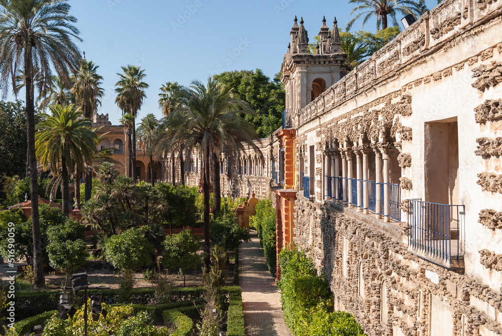 Seville's Alcazar. One of the most incredibile Monument of Arabi