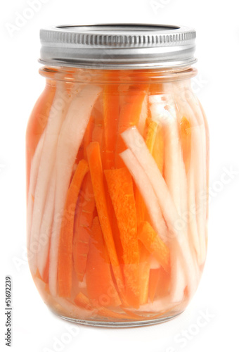 pickled carrot and dikon photo
