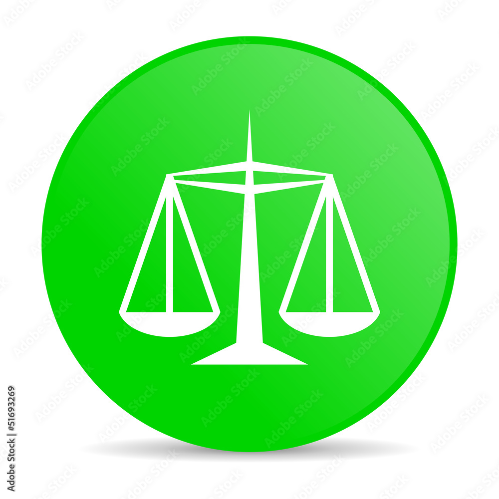 justice green circle web glossy icon justice green circle web glossy icon