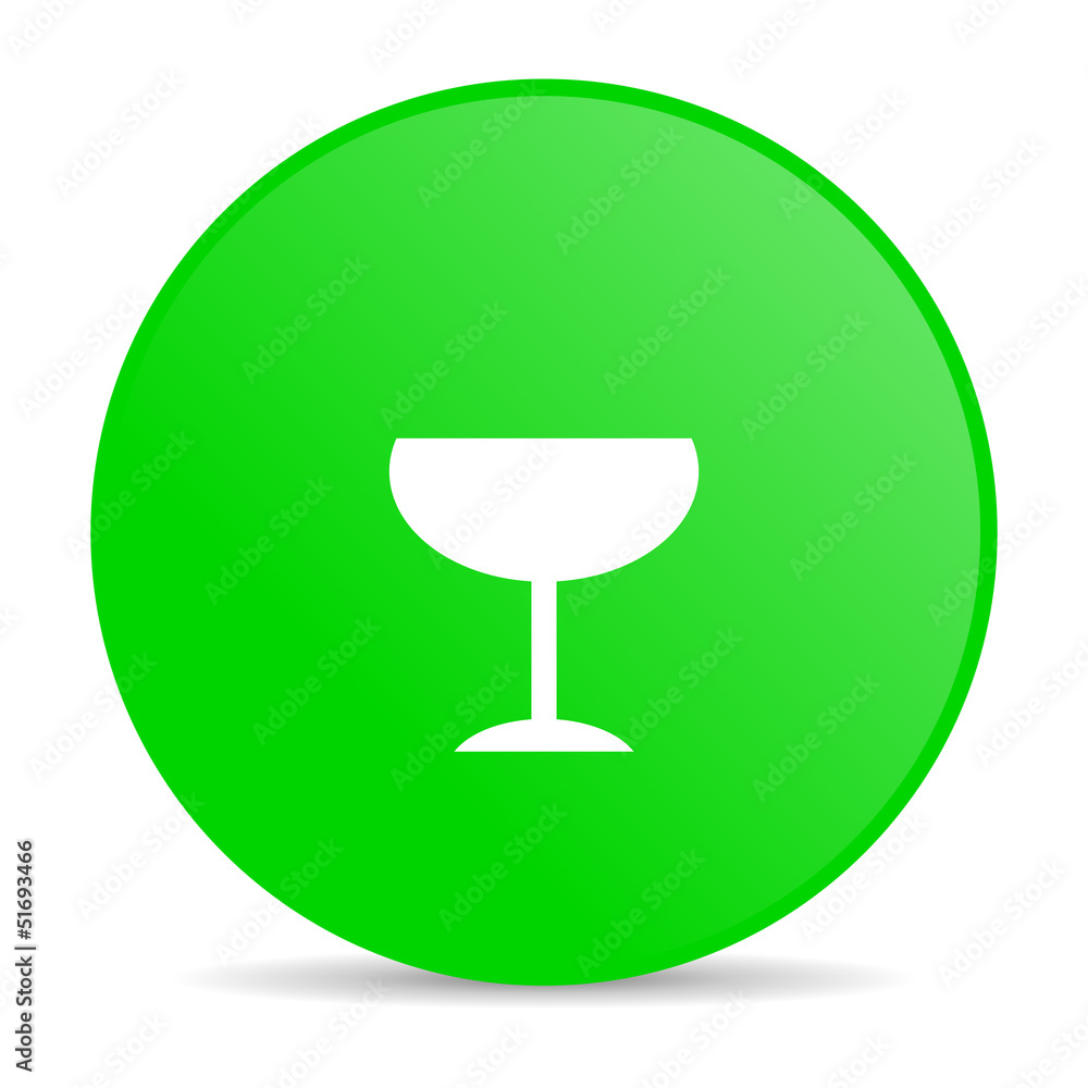 glass green circle web glossy icon glass green circle web glossy icon