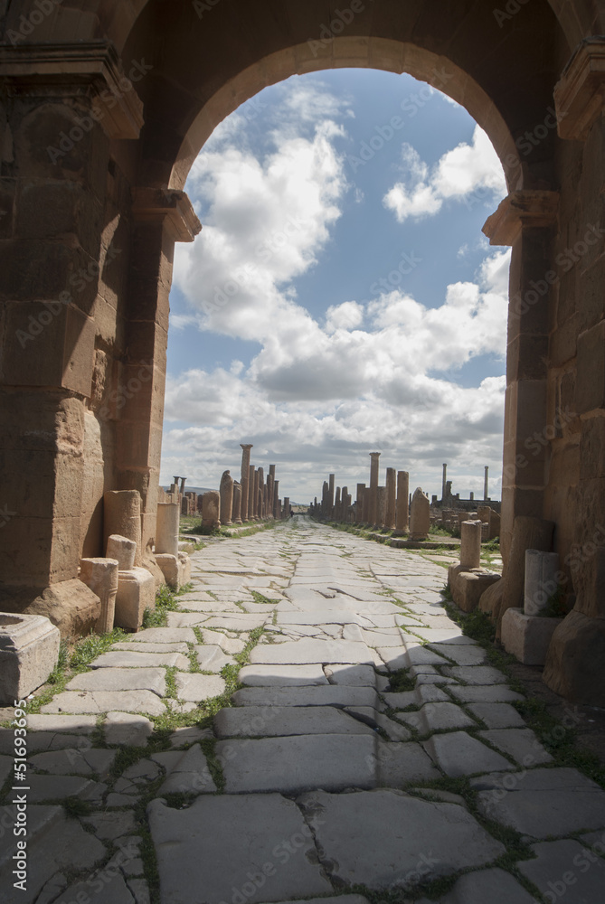Fototapeta premium Arc de Trajan - Timgad - Algérie
