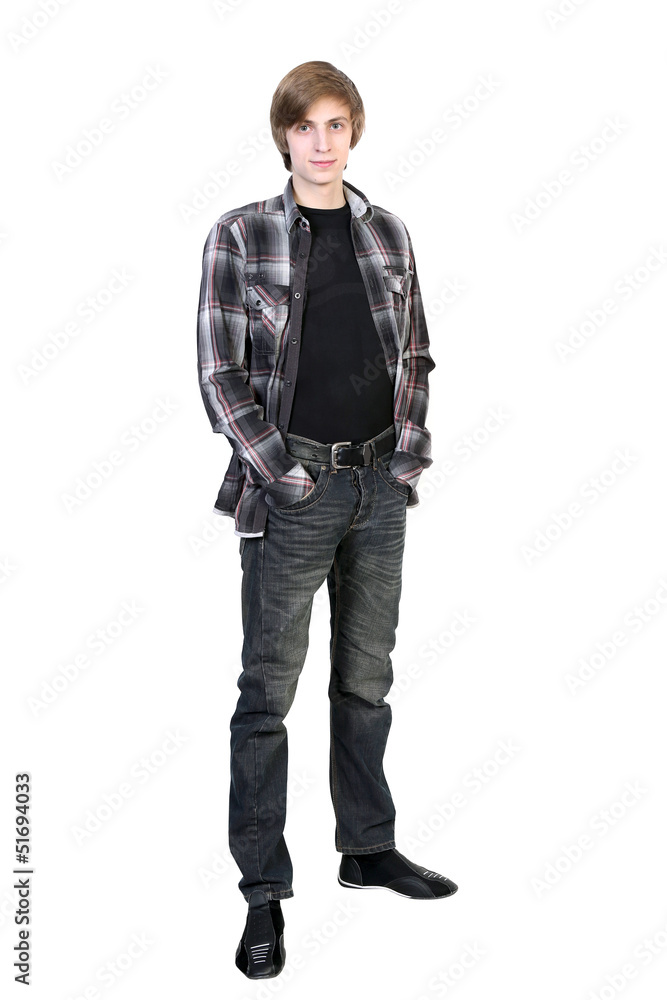 Young handsome caucasian man Young handsome caucasian man