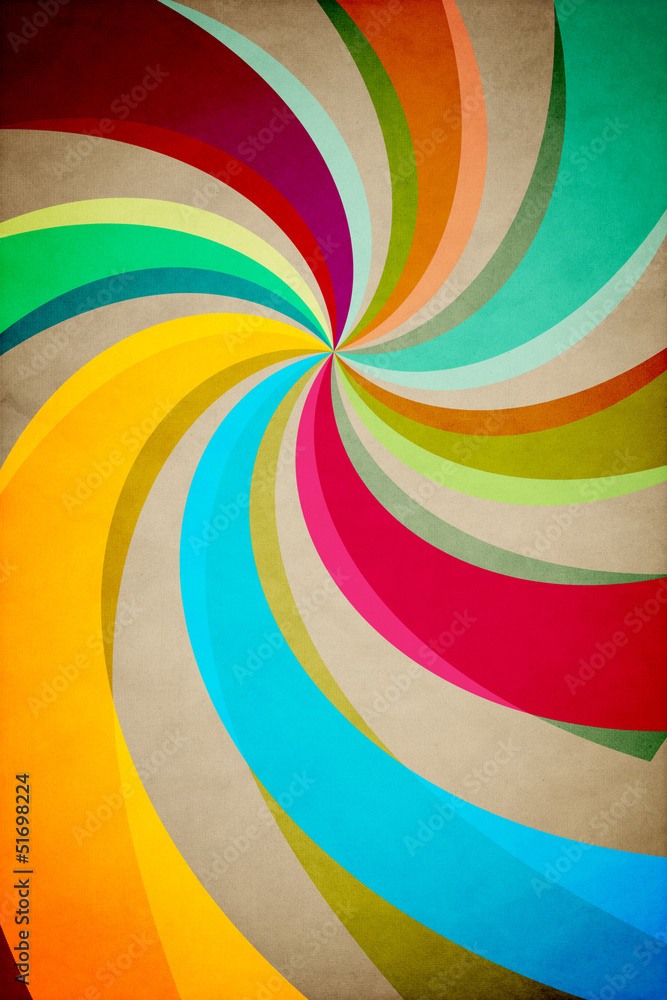 Obraz premium Retro Poster Ad Concept Design