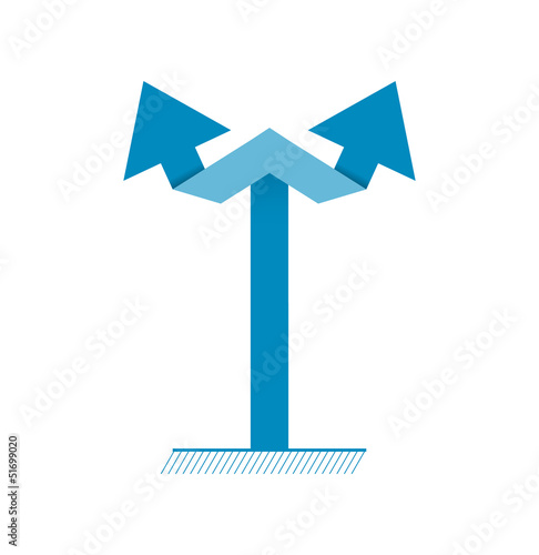 arrow bifurcation