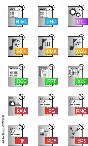 common format icons