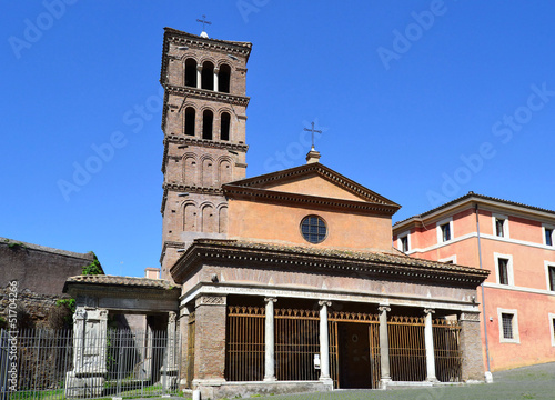 Basilica di San Giorgio in Velabro - Roma photo