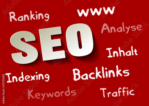 SEO Papier Hintergrund Rot