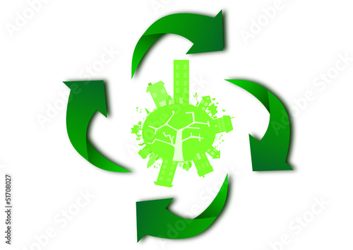 riciclare ed ecologia del pianeta