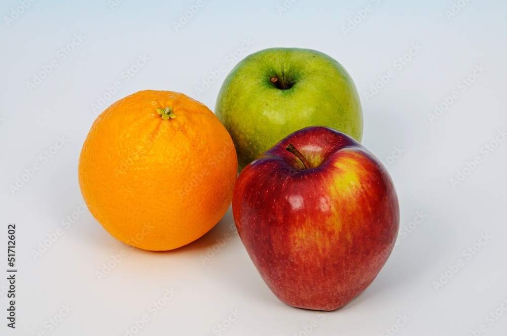 Two apples and an orange © Arena Photo UK Two apples and an orange © Arena Photo UK