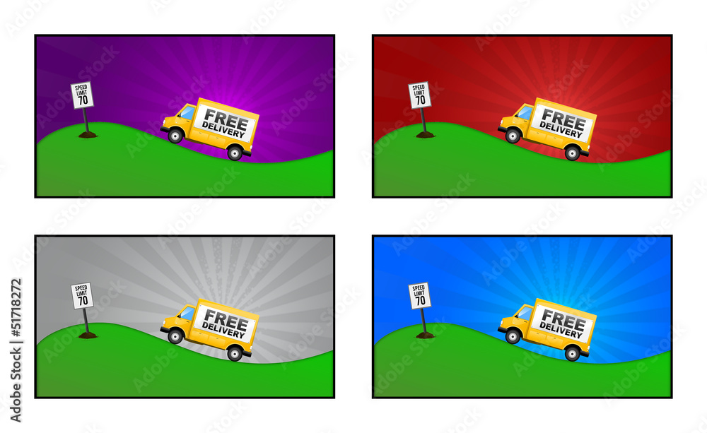 Spedizione gratuita della merce