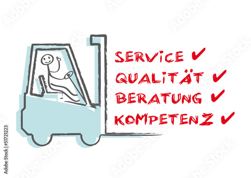 Service, Qualität, Beratung, Kompetenz, Strategie