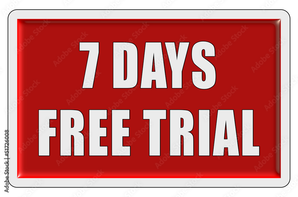 Glassy Button rot 7 DAYS FREE TRIAL