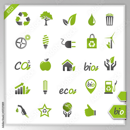ecology Green Icons