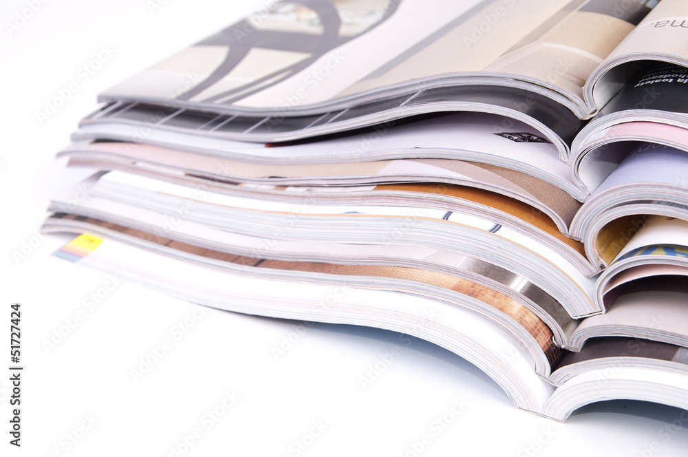 Stack of magazines Stack of magazines