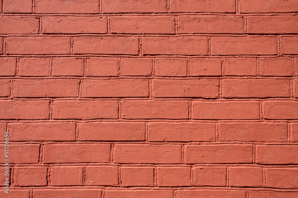 Obraz premium Brown brick wall