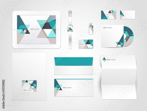 Corporate identity kit or business kit for your business