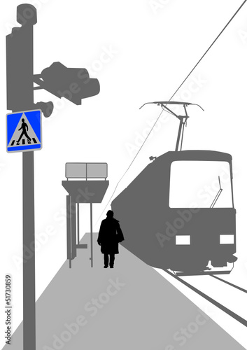 Stop tram